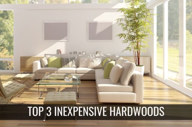 Top 3 Inexpensive Hardwoods
