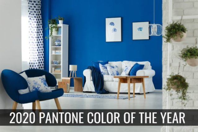 2020 Pantone Color of the Year – Classic Blue