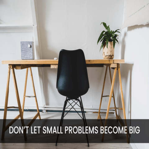 Don’t Let Small Problems Become Big Insurance Issues