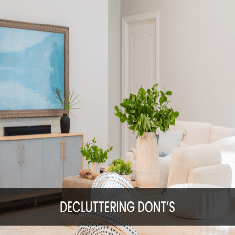 Don’t Overdo It When Decluttering to Sell Your Home